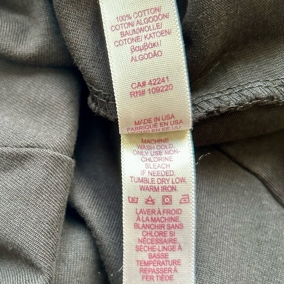 Anthropologie Velvet Graham and Spencer Black Puff Sleeve Mini Dress Pockets S - Picture 10 of 10